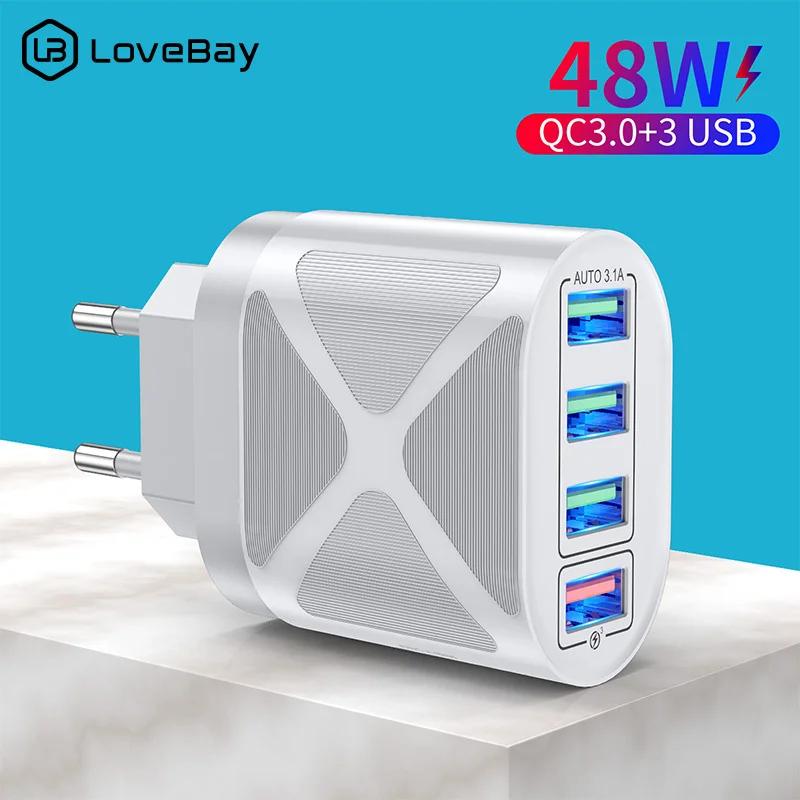 Lovebay  13, 12, Ｚ S20, ȭ P30 , 4 Ʈ USB , QC 3.0   , 48W